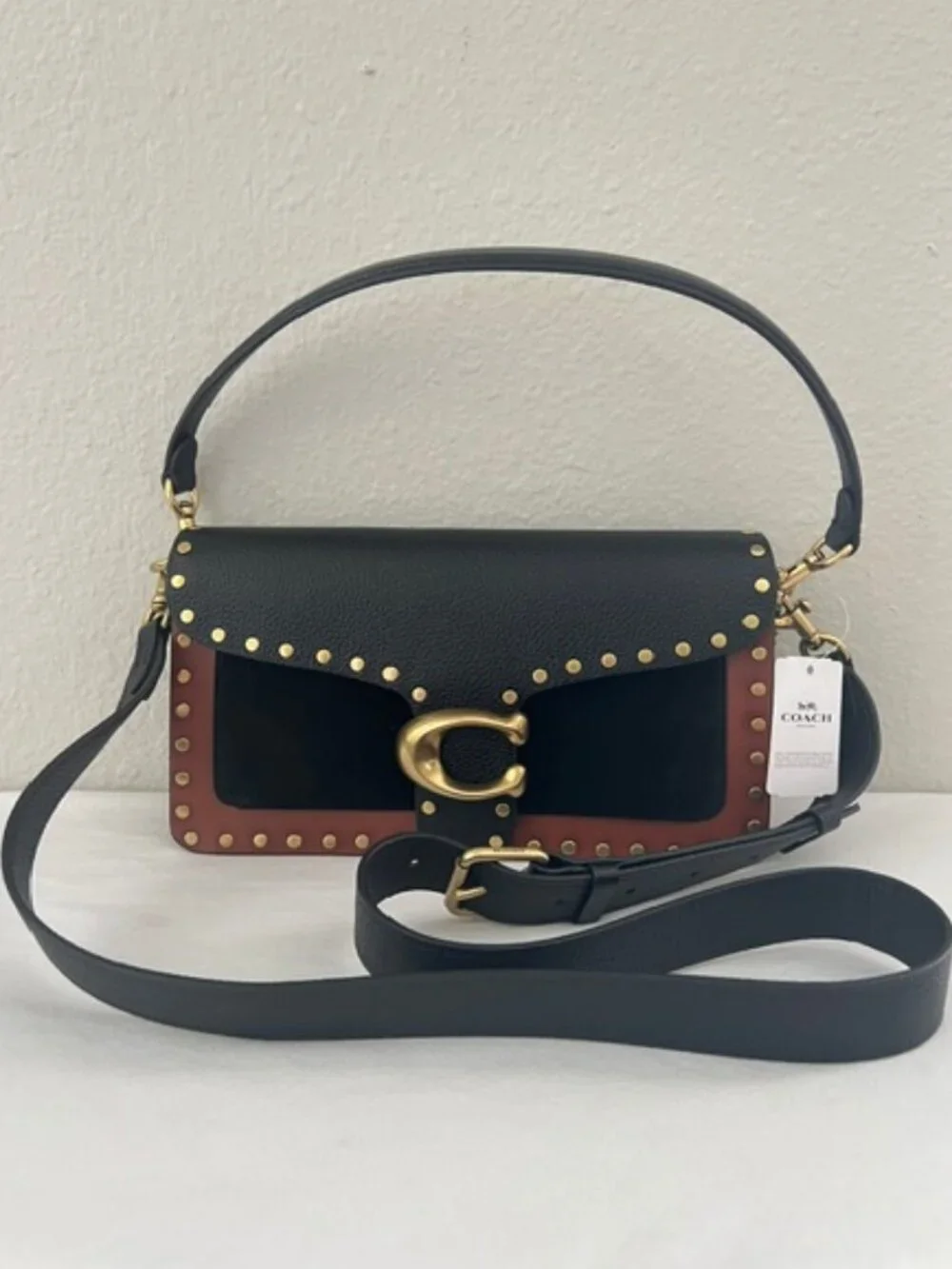 Coach Tabby 26 Shoulder Bag Black Multi